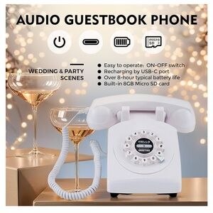 Audio Guestbook for Weddings & All Events